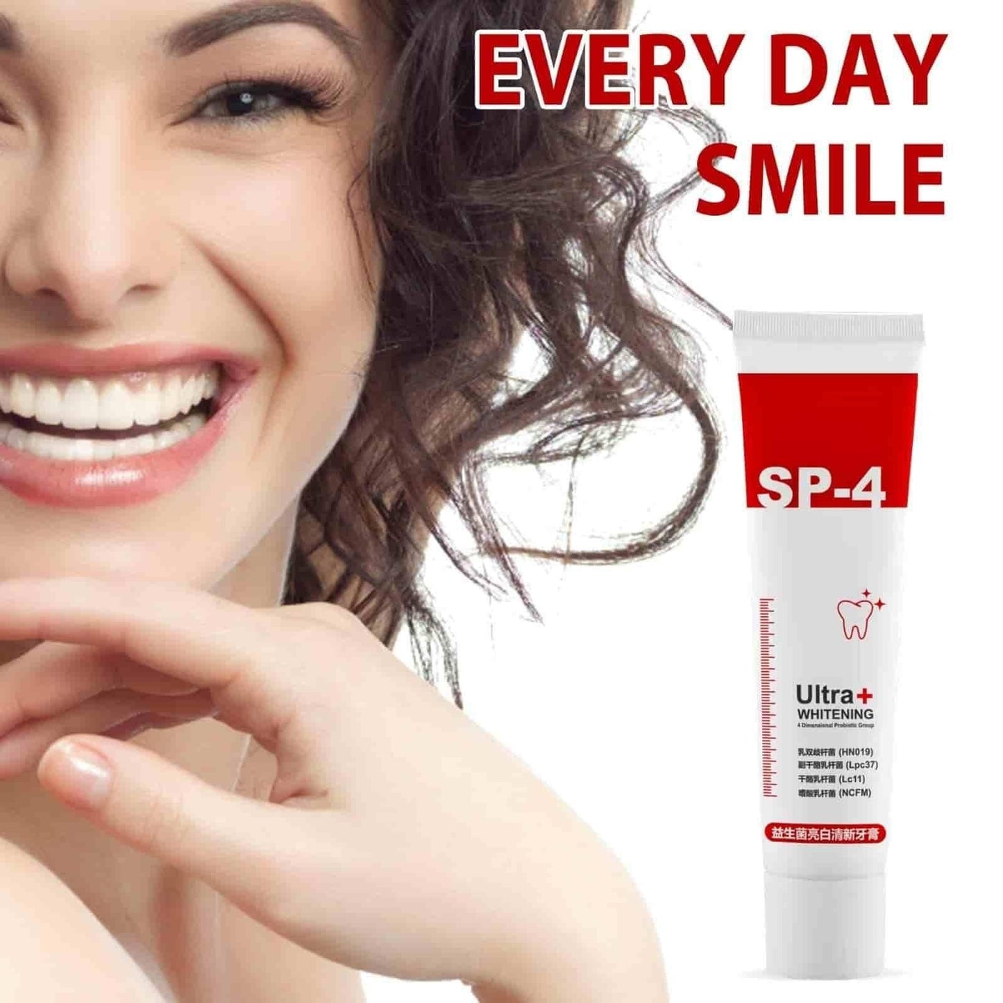 SP-4 Probiotic Whitening Toothpaste, Teeth Whitening Toothpaste (Pack of 1)
