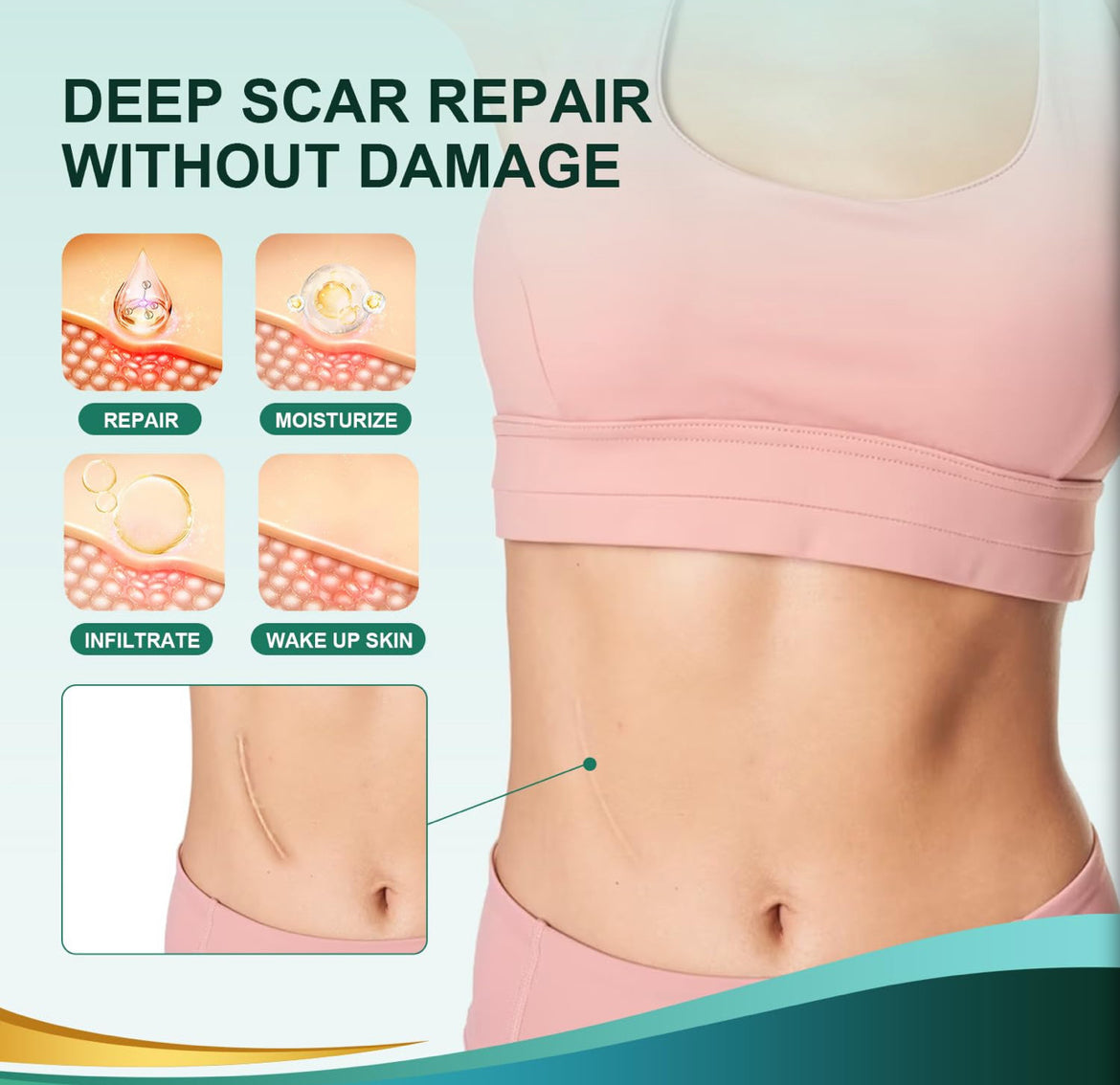 Medical Grade Silicone Scar Sheets, Silicone Scar Tape (1.6”X 120”), Professional Scar Removal Treatment, Reusable Silicone Scar Strip For Keloid, C-Section, Surgery, Burns, Acne Etc